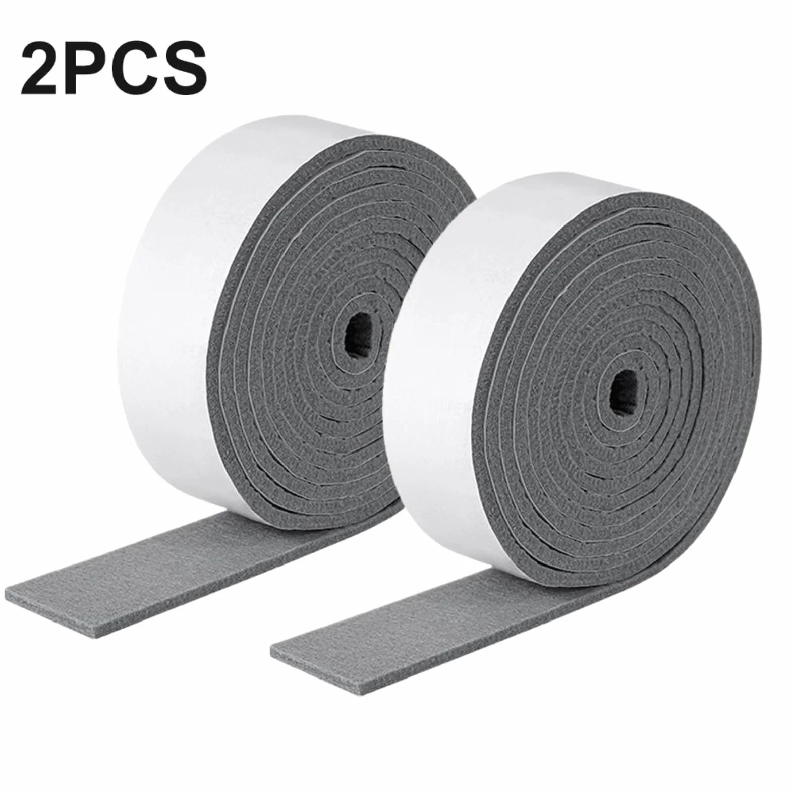 2 rotoli di nastro antigoccia per condensa da 2 m x 40 mm, in schiuma, per finestre e porte, striscia assorbente per condensa